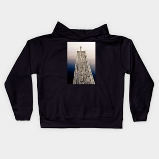 The Jetty, old wooden jetty by the lake Kids Hoodie